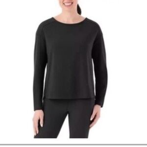 Member's Mark Women's Long
Sleeve Active Tee Size XLarge Black
Relaxed Fit